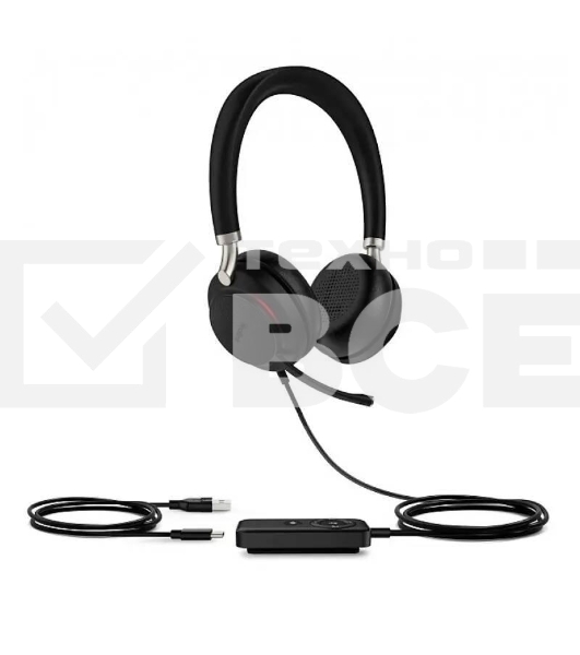 Гарнитура USB/Bluetooth Yealink UH38 Dual UC-BAT черный