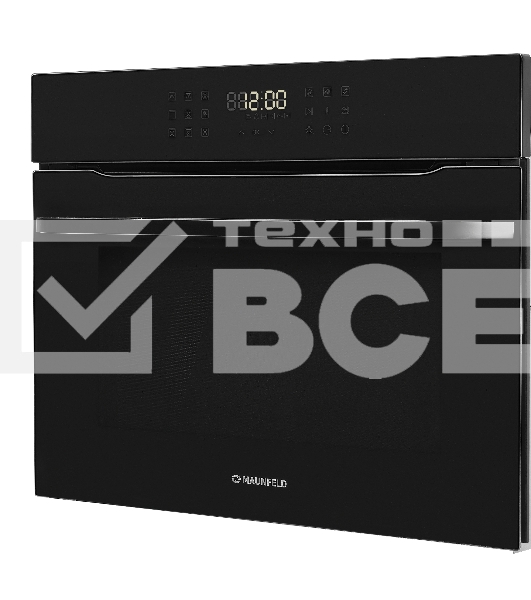 Компактный духовой шкаф с функцией СВЧ Maunfeld XCMO4414GB