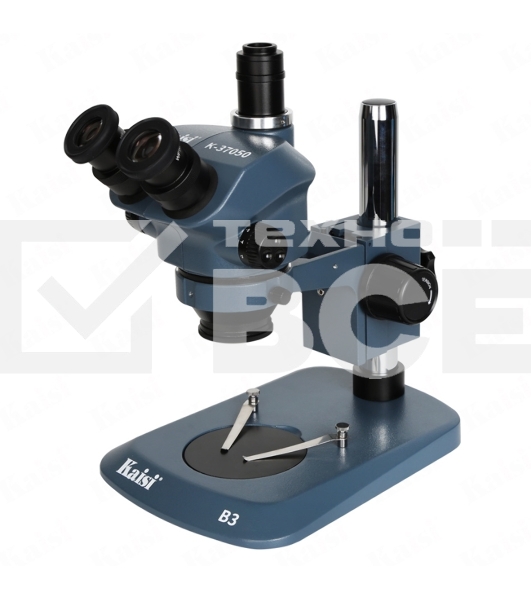 Тринокулярный микроскоп Kaisi 37050 В3 Industrial Blue