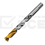 Сверло спиральное по металлу 11 x 142мм, Р6М5, Golden Tip, многогранная заточка Denzel, фото3