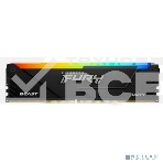 Оперативная память Kingston Fury Beast, DDR4, 16GB (1x16GB), 3200MHz, CL16, с радиатором, RGB, чёрный, фото2