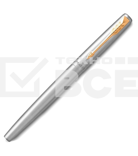 Ручка перьевая Parker Jotter Core F691 (CW2030948) Stainless Steel GT M сталь нержавеющая подар.кор.