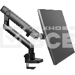 Кронштейн для мониторов Ultramounts UM709 черный 17'-32' макс.8кг крепление к столешнице поворот и наклон, фото18