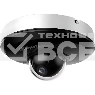 Уличная мини-купольная PTZ IP-видеокамера DAHUA DH-SD1A404DB-GNY с ИИ 4Мп, 1/2.8” CMOS, моторизованный объектив 2.8~12мм (4x), видеоаналитика, ИК 20м, IP66, IK08, корпус: металл