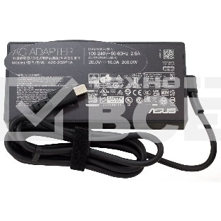 Блок питания (сетевой адаптер) для ноутбуков Asus 20V 10A 200W rectangle