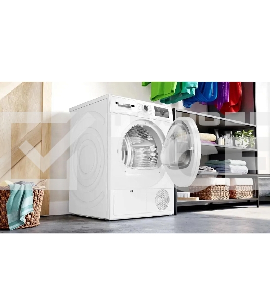 Сушильная машина Bosch WTN86211ME белый, 8 кг, сушка - конденсационная, программ - 13, 59.8 x 84.2 x 61.3 см