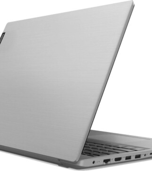 Клавиатура для ноутбука Lenovo IdeaPad L340-15 серая с голубой подсветкой