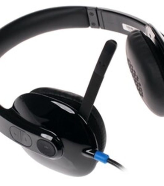 Гарнитура Logitech USB Headset H540 чёрный, проводная, USB