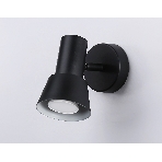 Накладной поворотный спот Ambrella light TA13112 BK/WH черный/белый GU10 max 12W D85*L123*H145, фото3