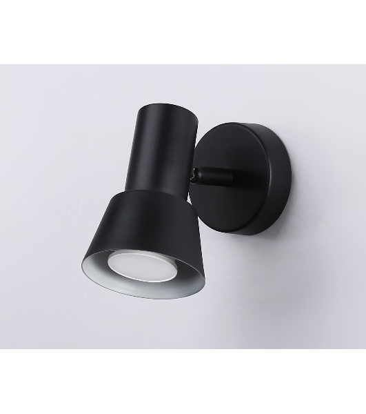 Накладной поворотный спот Ambrella light TA13112 BK/WH черный/белый GU10 max 12W D85*L123*H145