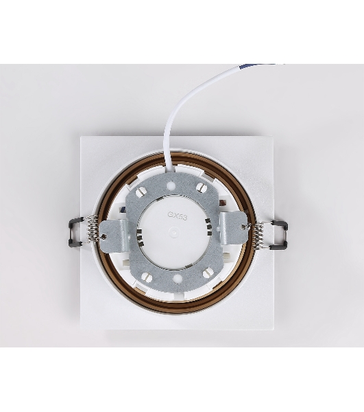 Светильник Ambrella light TN51916 WH/GD белый/золото GX53 max 12W 115*115*23