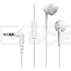 Наушники Panasonic RP-TCM55GC-W внутриканальные 10-24000Гц 1.2м 3.5мм 109дБ микрофон белые, фото2