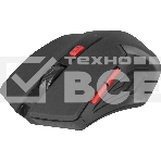 Мышь беспроводная Defender Accura MM-275 красный, 1600 dpi, радиоканал, USB, кнопки - 6, фото7