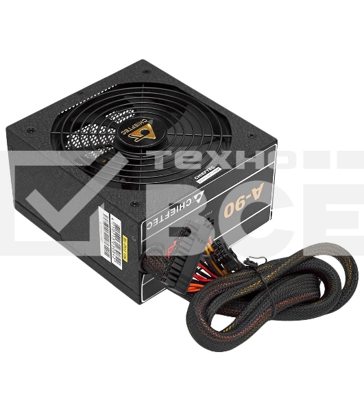 Блок питания Chieftec, GDP-750C, 750Вт, 140мм, модульный, черный