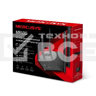 Роутер Mercusys AC1900 Wireless AC Gigabit Router, 600 Mbps at 2.4 GHz + 1300 Mbps at 5 GHz, 6×5dBi Fixed External Antennas with Beamforming, 2× G LAN Ports, 1× G WAN Port, Access Point Mode, 3X3 MU-MIMO, Parental Controls, Guest Network, Smart Connect