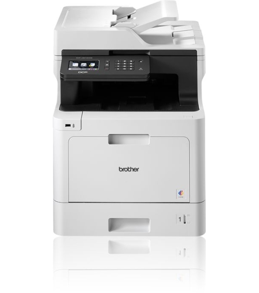 МФУ Brother DCP-L8410CDW, цветной светодиодный принтер/сканер/копир A4, сеть