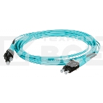 Кабель Патч-корд Panduit FX2ELLNLNSNM003 2x50/125 OM3 LC дуплекс-LC дуплекс 3м LSZH аквамарин, фото4