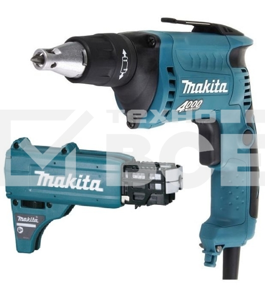Шуруповерт Makita FS4000JX2, Сетевой, 570Вт