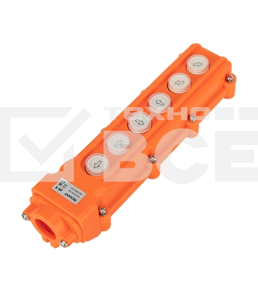 Пульт кнопочный Rexant ПK-6 на 6 кнопок IP54