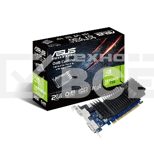 Видеокарта Asus GT730-SL-2GD5-BRK nVidia GeForce GT 730 2048Mb 64bit GDDR5 902/5010 DVIx1/HDMIx1/CRTx1/HDCP PCI-E Ret