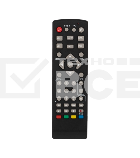 Универсальный пульт дистанционного управления Rexant для DVB-T2+TV
