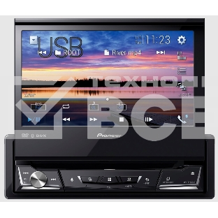 Автомагнитола CD DVD Pioneer AVH-A7250BT 1DIN 4x50Вт