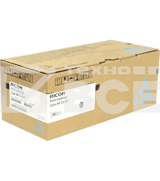 Картридж лазерный Ricoh тип SPC310E (407641/406349), голубой, 2800 отпечатков (для SP C320DN), 2500 отпечатков (для SP C242DN/C242SF), 2300 стр. A4 (5%, ISO 2800, для SP C340/ C342DN), для Aficio SP C231SF/C232SF/ SP C231N/C232DN/C311N/C312DN/C320DN/C242D