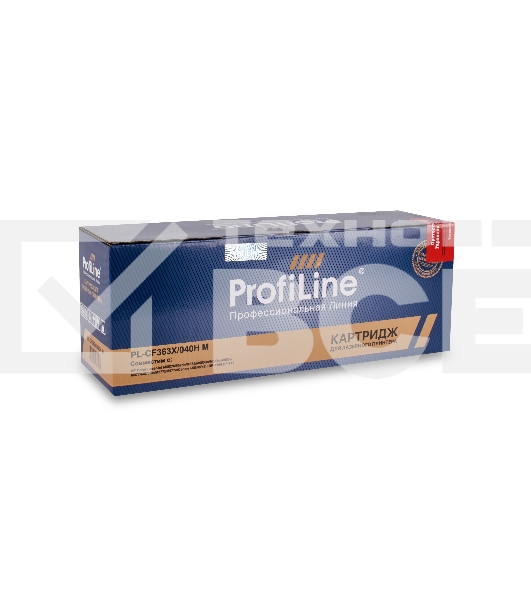 Картридж лазерный PL-CF363X/040H (№508X) для принтеров HP Color LaserJet M552/M552dn/M553/M553dn/M553n/M553x/M577/M577dn/M577f/M577c/Canon i-SENSYS LBP-710/LBP-712 Magenta 9500 копий ProfiLine