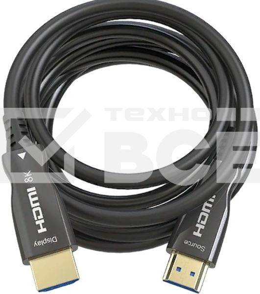 Кабель соединительный аудио-видео Premier 5-806 40.0 HDMI (m)/HDMI (m) 40м. позолоч.конт. черный