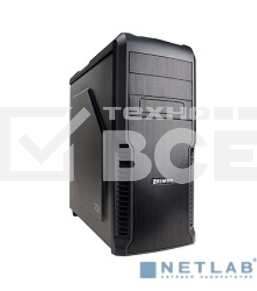 Компьютерный корпус Zalman Z3 черный без БП ATX 1x120mm 2xUSB2.0 1xUSB3.0 audio bott PSU