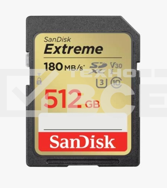 Карта памяти SANDISK SDXC 512GB UHS-1 SDSDXVV-512G-GNCIN