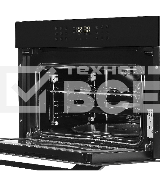 Компактный духовой шкаф с функцией СВЧ Maunfeld XCMO4414GB