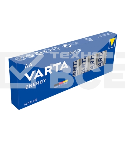 Батарейки VARTA ENERGY AA бл. 10