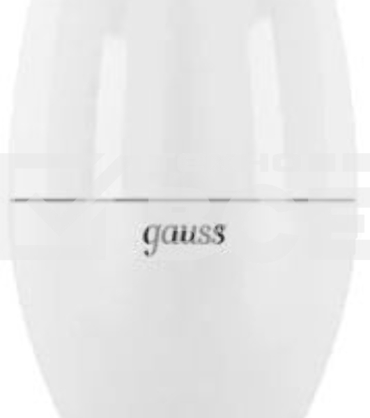 Лампа светодиодная Gauss Elementary 10Вт цок.:E14 свеча 220B 4100K св.свеч.бел.нейт. C37 (упак.:10шт) (33120)