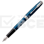 Ручка перьевая Parker Sonnet Core F539 (1945364) LaqBlue CT M сталь нержавеющая подар.кор., фото3