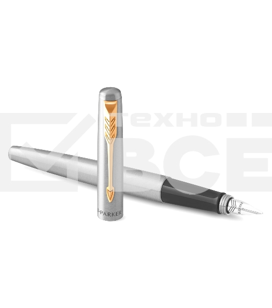 Ручка перьевая Parker Jotter Core F691 (CW2030948) Stainless Steel GT M сталь нержавеющая подар.кор.