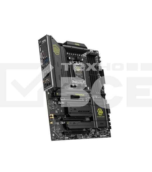 Материнская плата MSI MAG X870 TOMAHAWK WIFI, AM5, AMD X870, 4xDDR5, 4xSATA, 4xM.2, 1xPCI-E 3.0 x1, 1xPCI-E 4.0 x4, 1xPCI-E 5.0 x16, 1xHDMI, 2xUSB Type-C, 1x2.5Gb LAN, 2xUSB-A 3.2 Gen 1, 2xUSB-A 3.2 Gen 2, 2x3.5 мм, 7.1, Standard-ATX