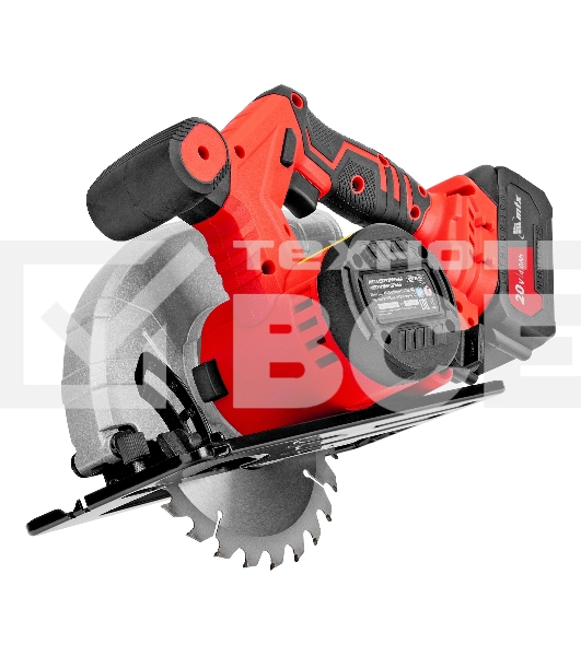 Пила циркулярная аккумуляторная MTX CCSU-20-165, 165 мм, Li-Ion, 20 В