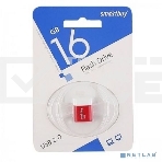 Флешка USB Smartbuy 16Gb Smartbuy LARA Red SB16 GbLARA-R, фото 1