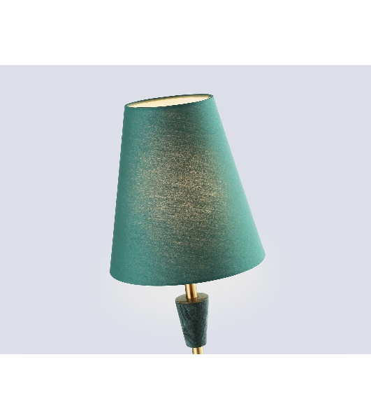 Светильник Ambrella light LH75057 BS/GN латунь/зеленый E14 max 40W D180*460