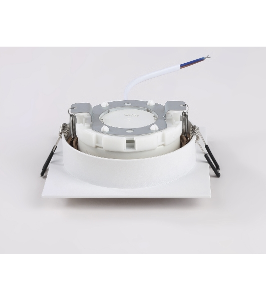 Светильник Ambrella light TN51916 WH/GD белый/золото GX53 max 12W 115*115*23
