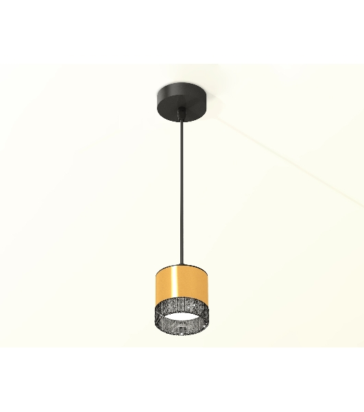 Светильник Ambrella Light XP8121031 PYG/BK/SBK золото желтое полированное/тонированный/черный песок GX53 (A2333, C8121, N8484)