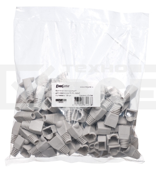 Колпачок изолирующий для коннектора RJ-45 Exegate EX205296RUS 100 шт