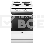 Плита электрическая Hansa FCEW53000 белый, конфорок 4 шт, духовка 68 л, 50 см x 85 см x 60 см, фото 1