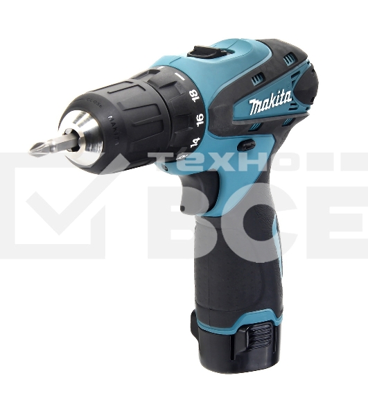 Шуруповерт Makita DF330DWE Аккумуляторная, Кейс
