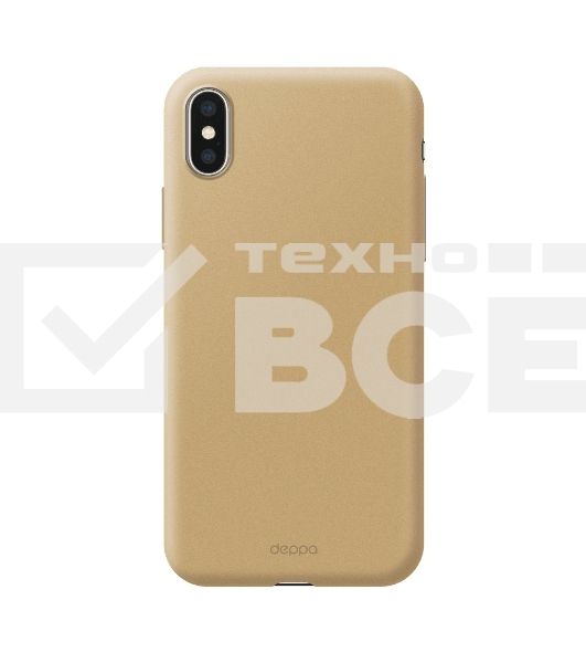 Чехол Deppa Air Caseдля Apple iPhone Xs Maxзолотой