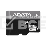 Флеш карта microSDHC 32GB ADATAUHS-1 CL10 (AUSDH32GUICL10-RA1) + SD adaptor, фото 1