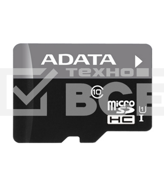 Флеш карта microSDHC 32GB ADATAUHS-1 CL10 (AUSDH32GUICL10-RA1) + SD adaptor