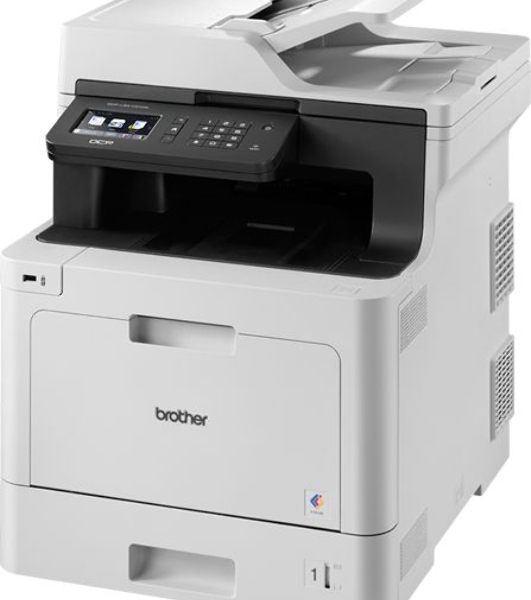 МФУ Brother DCP-L8410CDW, цветной светодиодный принтер/сканер/копир A4, сеть