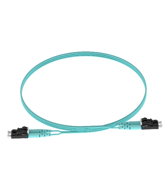 Патч-корд Panduit FX2ELLNLNSNM002 2x50/125 OM3 LC дуплекс-LC дуплекс 2м LSZH аквамарин